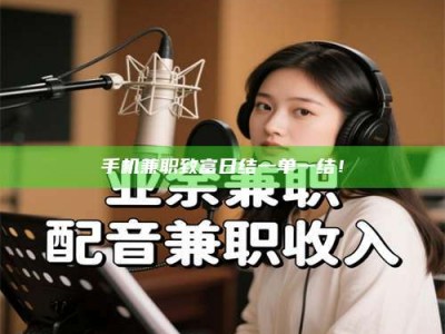 广州手机兼职致富日结一单一结！